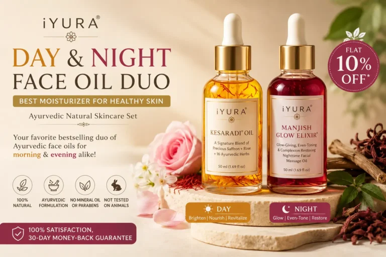 Day & Night Face Oil Duo Review: Best Ayurvedic Face Oil Set for Glowing Skin